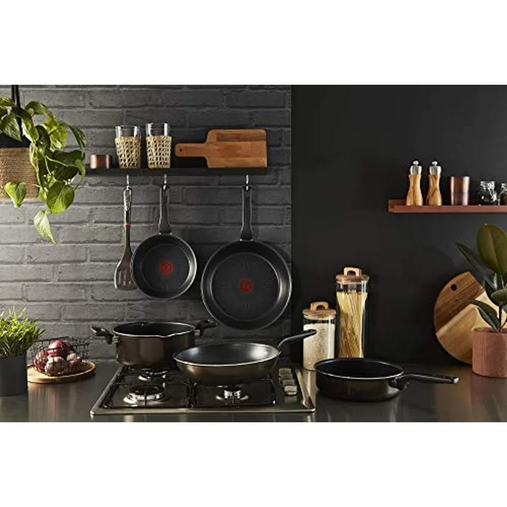Tefal 'XL Force' Pfanne, Edelstahl Aluminium schwarz, Ø 32 cm – Bild 5