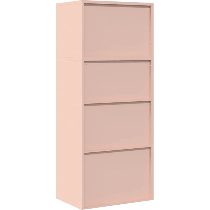 vidaXL Aufbewahrungsschrank 2 stk. Rosa 60 x 40 x 145 cm Stahl 3438694 – Bild 10
