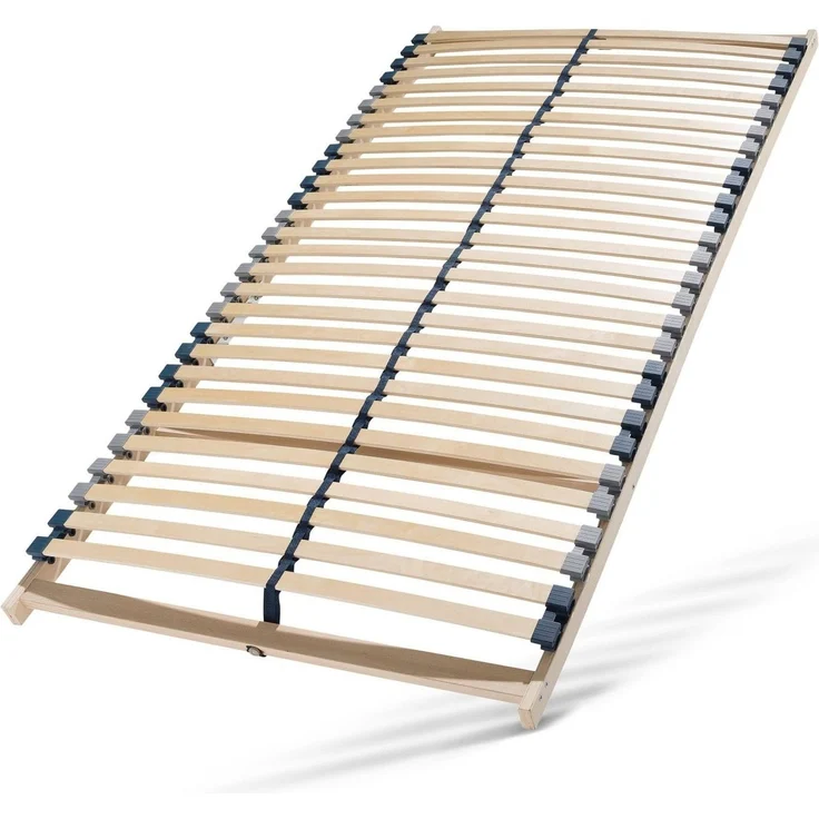 Sleepneo Stabiler Lattenrost 80x200, Lattenrahmen aus Buche, 28 Latten, 7 Komfortzone, Federholzrahmen Made in Germany, Lattenrost starr, Lattenrahmen 80x200 hohe Traglast bis 150Kg