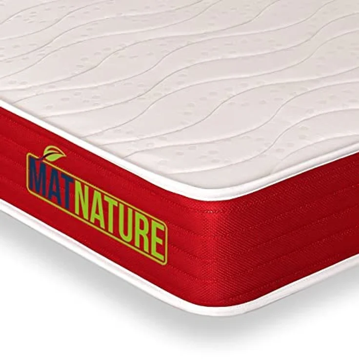 Matnature EcoNature | Antibakterielle Matratze, hoher Komfort, hohe Dichte, wendbar für den Winter, Sommer, Milben (120x200 cm) – Bild 5