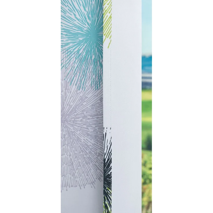 Lysel - Dekoschal Chip Verdunklung #1W in den Maßen (B x H): 140x225 cm in Grün-Blau/grün – Bild 5