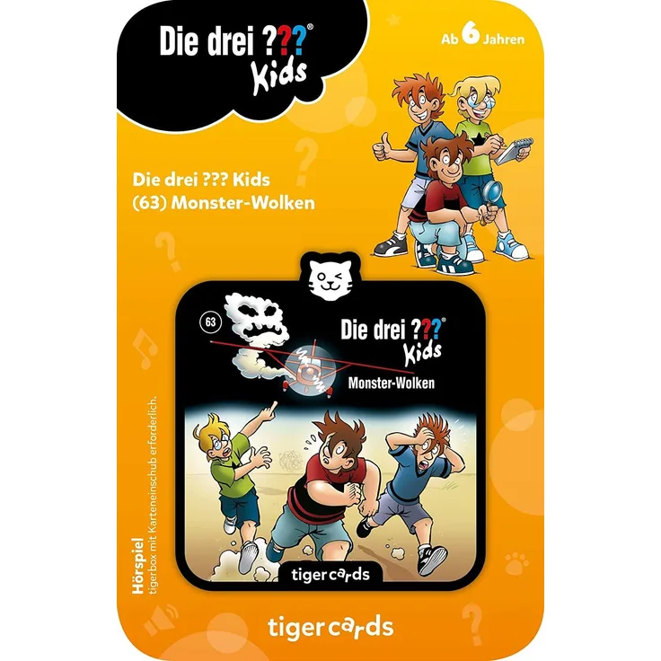 Tiger Media tigercard - Die drei ??? Kids- Monster-Wolken