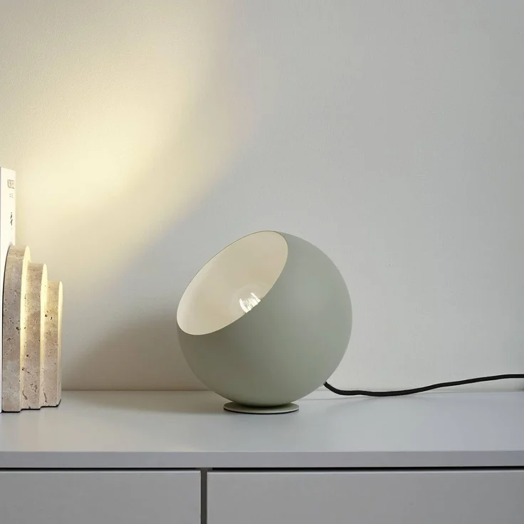 Lindby Tischleuchte Solomia, Metall, Grün IP20, 1 x 15 W LED – Bild 3