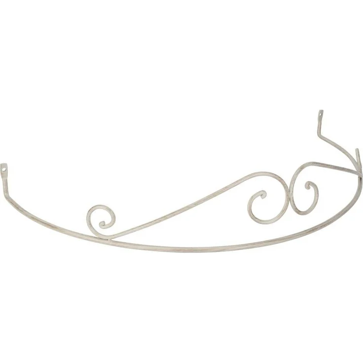 DécoProfi Betthimmel Rundbogen für Himmelbett, Baldachin (Set, 3-tlg, inklusive 2 Raffringen), optimal für Vorhänge mit Bindebändchen – Bild 1