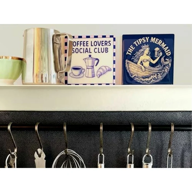 Gift Company Love Tiles Untersetzer Motiv: Romantic Rides schwarz – Bild 4