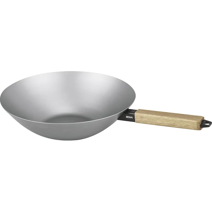 Beka Wok Nomad 50 x 31 x 9 cm silberfarben/ braun