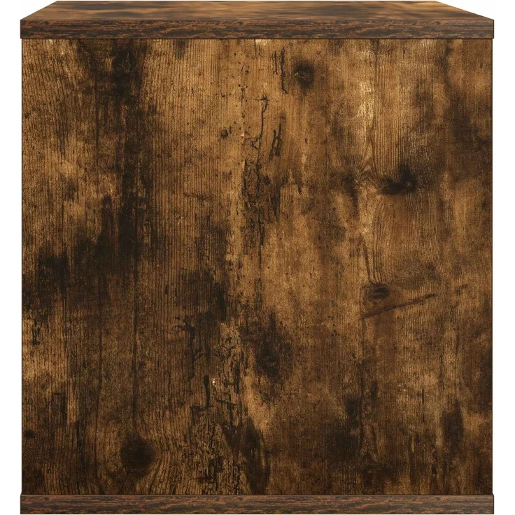 vidaXL Vinyl Album Box Räuchereiche 37 x 36,5 x 38 cm Holzwerkstoff 8012850 – Bild 5