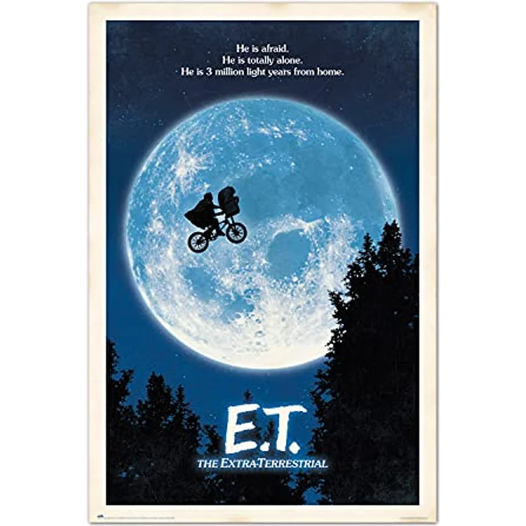 Grupo Erik E.T. Poster - Kunstdruck 61 x 91 cm - Offizielle Lizenz - Wanddeko für Wohnzimmer oder Schlafzimmer - Hochwertiger Druck auf 150 g Papier – Bild 1