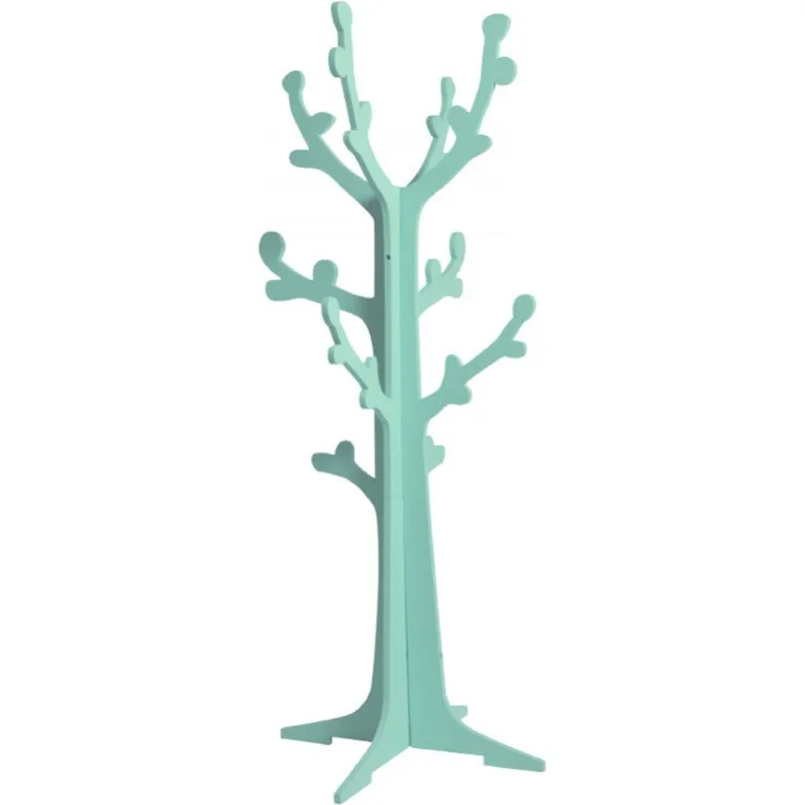 poyetmotte Cerisier Coat Racks Baum, 45 X 120 CM, aqua