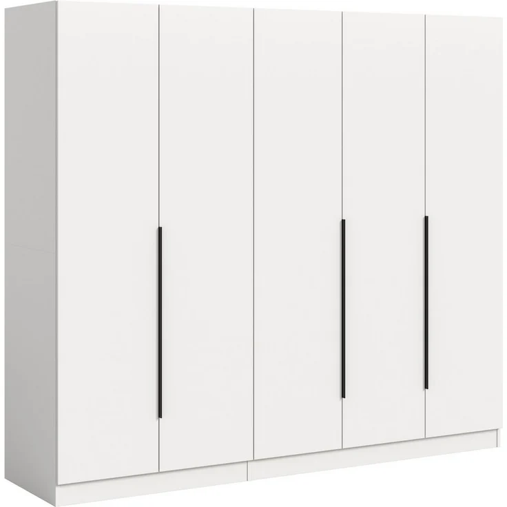 Home affaire Schrank-Set Skarde moderner Kleiderschrank Schlafzimmerschrank Otto´s Choice, (1-St, wähle deine beste Schrank Kombination), Skarde Kleiderschrank 200 cm, 2 Kleiderstangen und 5 Böden – Bild 5