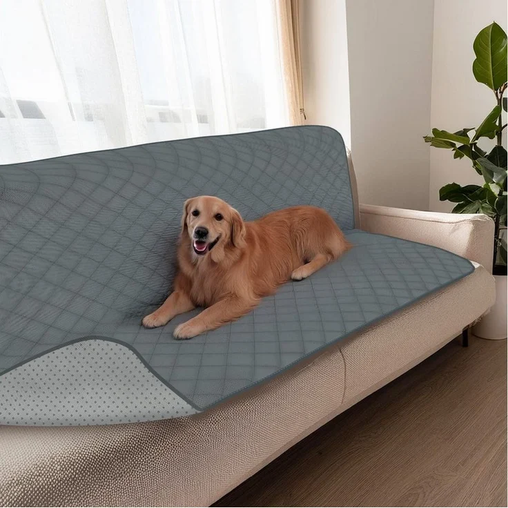 nobleza Hundematte Wasserdichte Hundedecke, Robuste Hundematte als Schutz für Sofa & Bett – Bild 1