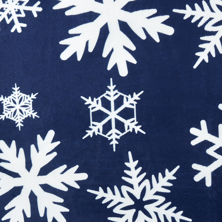 Kuscheldecke ANISE 150 x 200 cm Dunkelblau – Bild 6