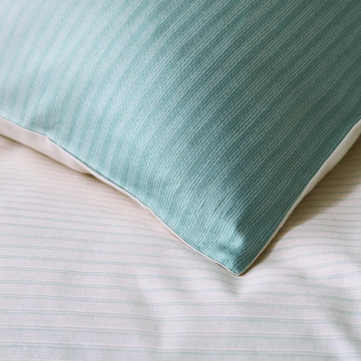 Marc O'Polo Bettwäsche Lalani Aqua Satin, 200x220 cm – Bild 4