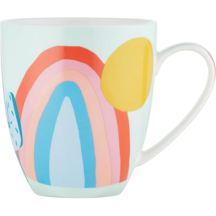 Maxwell & Williams DX1334 Becher 510 ml SUNSET Regenbogen, Keramik, in Geschenkbox – Bild 1