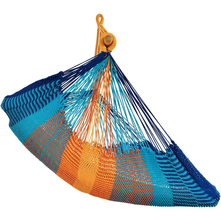 MacaMex Vela azure, breeze, 140x260 cm – Bild 1