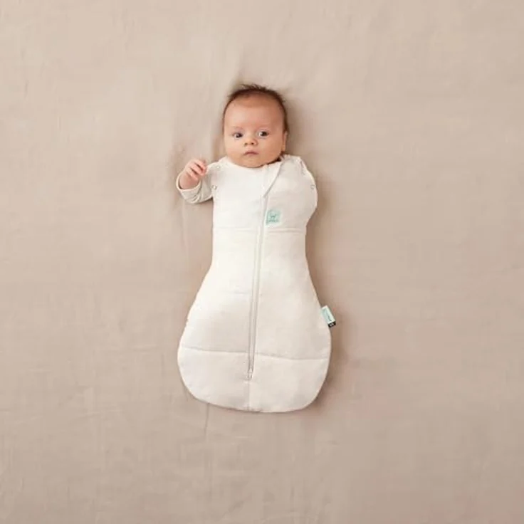 Ergopouch Oatmeal Marle Puckschlafsack – Newborn – – Bild 3