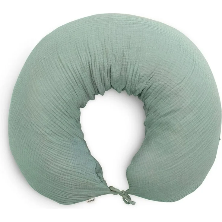 Ehrenkind Stillkissen Musselin aus hochwertiger Bio Baumwolle, Schwangerschaftskissen, Seitenschläferkissen, OEKO-TEX® STANDARD 100 Klasse 1 zertifiziert – Bild 1