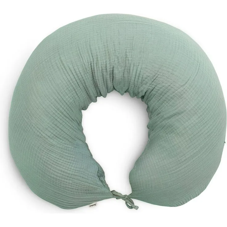 Ehrenkind Stillkissen Musselin aus hochwertiger Bio Baumwolle, Schwangerschaftskissen, Seitenschläferkissen, OEKO-TEX® STANDARD 100 Klasse 1 zertifiziert