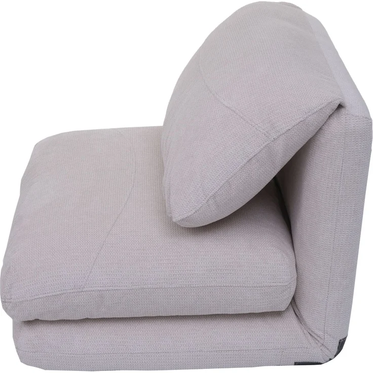 Schlafsessel HWC-E68, Schlafsofa Funktionssessel Klappsessel Relaxsessel, Stoff/Textil ~ beige – Bild 6