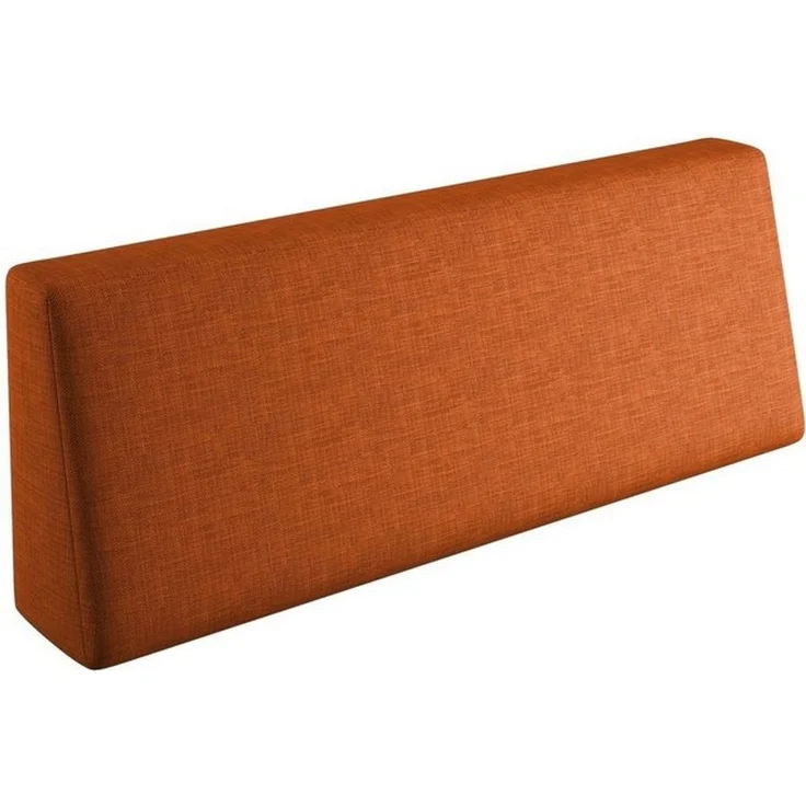 sunnypillow Rückenkissen Palettenkissen mit abnehmbarem Bezug Rückenkissen 120x40x20/10cm, Orange – Bild 4