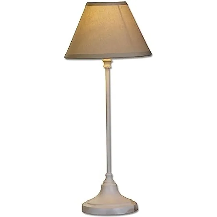 Mirabeau Tischleuchte Tischlampe Swindon beige/antikweiß
