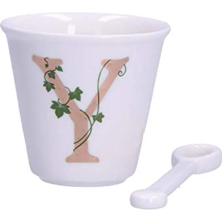 La Porcellana Bianca La Porcellana Bianca Tasse mit Löffel 75 ml Muster y P00450015Y