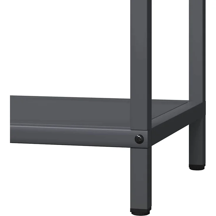 vidaXL Brennholzregal Anthrazit 40x25x60 cm Kaltgewalzter Stahl 864293 – Bild 7