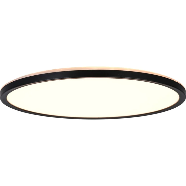 Reality LED-Deckenleuchte Emra Ø42 cm schwarz matt Memory Funktion – Bild 8