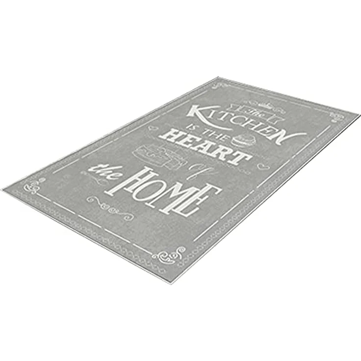 HeartOfTheHome Polyester-Teppich 160x230 cm dunkelgrau – Bild 2