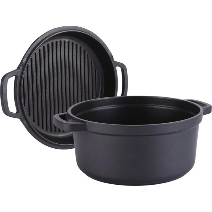 Maestro Maestro Topf mit Grillpfanne 3,3l 24cm MR4124