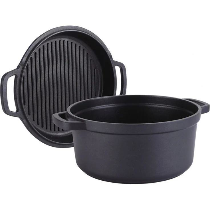 Maestro Maestro Topf mit Grillpfanne 3,3l 24cm MR4124