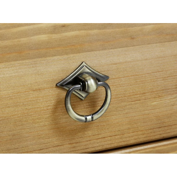 Home affaire Nachtkonsole Hugo, Nachttisch mit 1 Schublade, aus massiver Kiefer – Bild 3