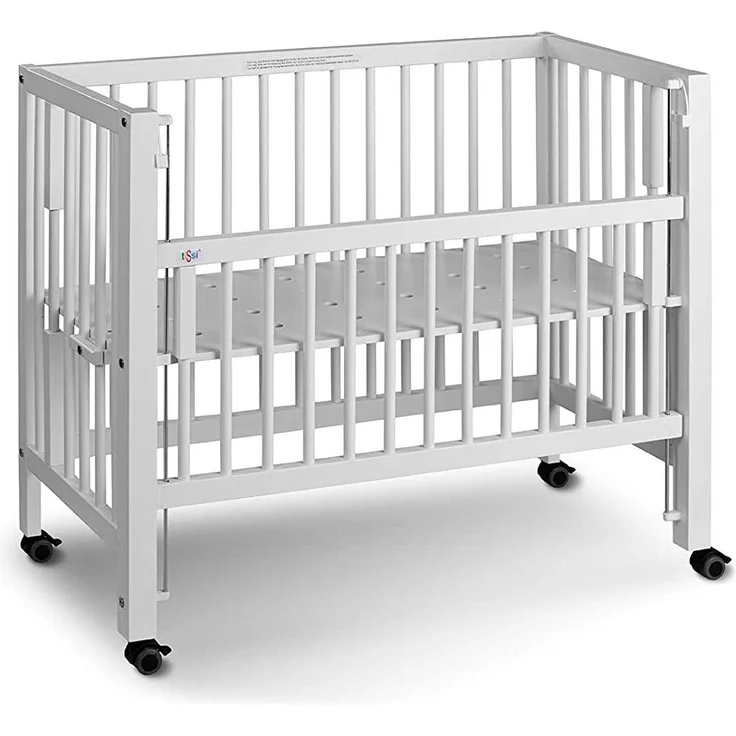 tiSsi 'MAXI BOXSPRING' Beistellbett, weiß, 90x50 cm – Bild 2