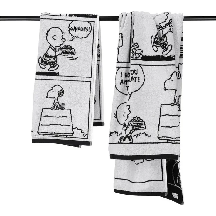 Vossen Handtücher PEANUTS Moments Frottier, 100% Baumwolle (1-St)