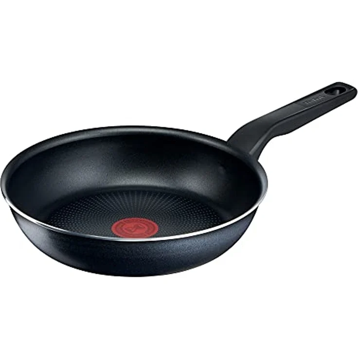 Tefal C38590 XL Force 2-teiliges Pfannenset 24/28 cm, Antihaftpfanne mit Thermo-Signal, langlebig und robust für Gas- und Elektroherde, Diffusion-Pfannenboden, Titanbeschichtung, pflegeleicht, nicht induktionsgeeignet – Bild 2