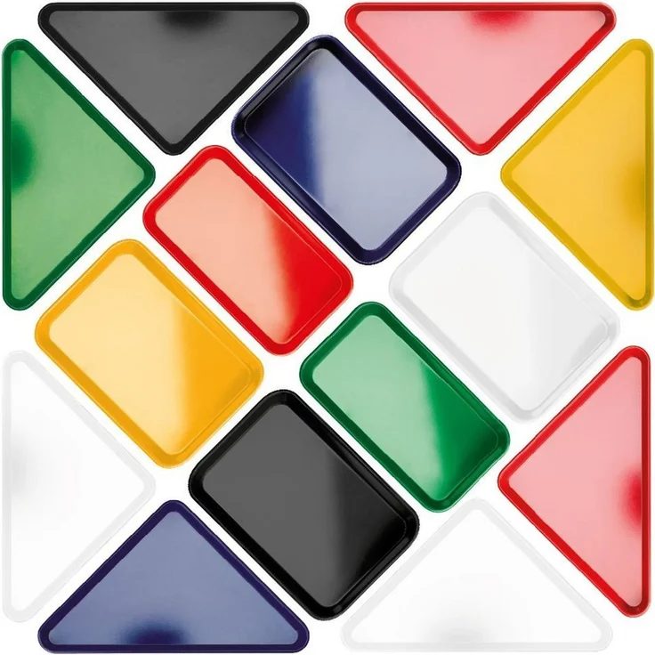 Ornamin Tablett Schür FESTOPAS® Instrumententablett XS für Praxis, Klinik & Labor, Kunststoff, 20 x 15 cm l Instrumentenschale l Labortablett l Laborschale – Bild 4
