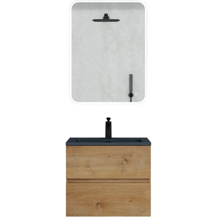 Mai & Mai Badmöbel-Set Waschtisch mit Unterschrank Waschbeckenunterschrank Aqualis – Bild 5