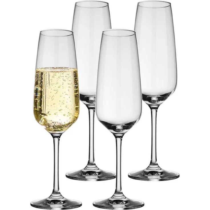 Villeroy & Boch Voice Basic Glas Sektglas 120 ml 4er Set