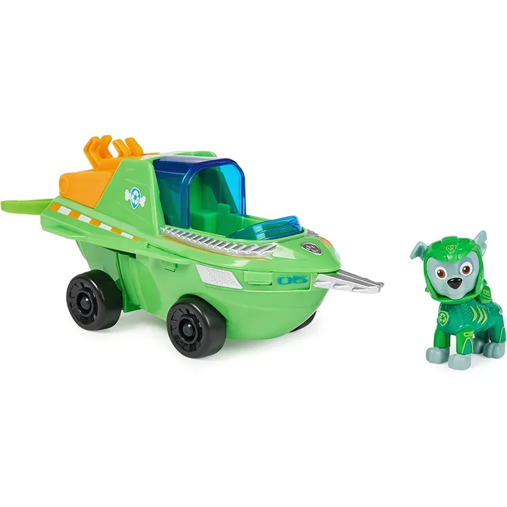 Paw Patrol Aqua Pups Deluxe Fahrzeug Rocky