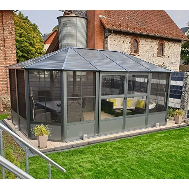 Sojag Charleston 1215 | Metall Pavillon mit – Bild 3