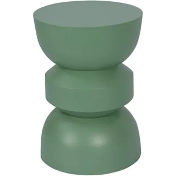 Vente-unique - TOQO Gartensitzgruppe Metall Grün - B 35 cm x H 50 cm x L 35 cm