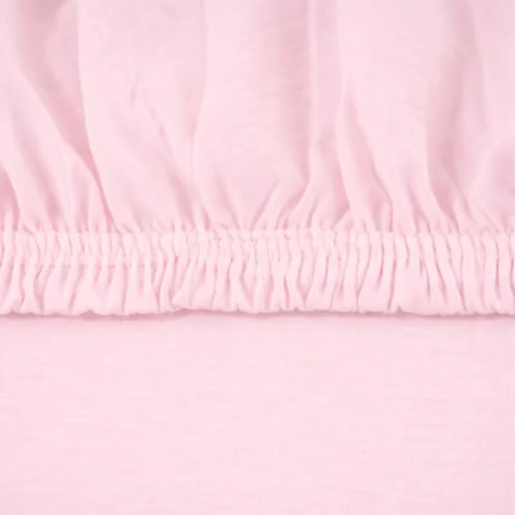 Traumschloss Spannbettlaken Comfort, Jersey, Puder (Rosé), 140-160x200, 100% Baumwolle – Bild 4