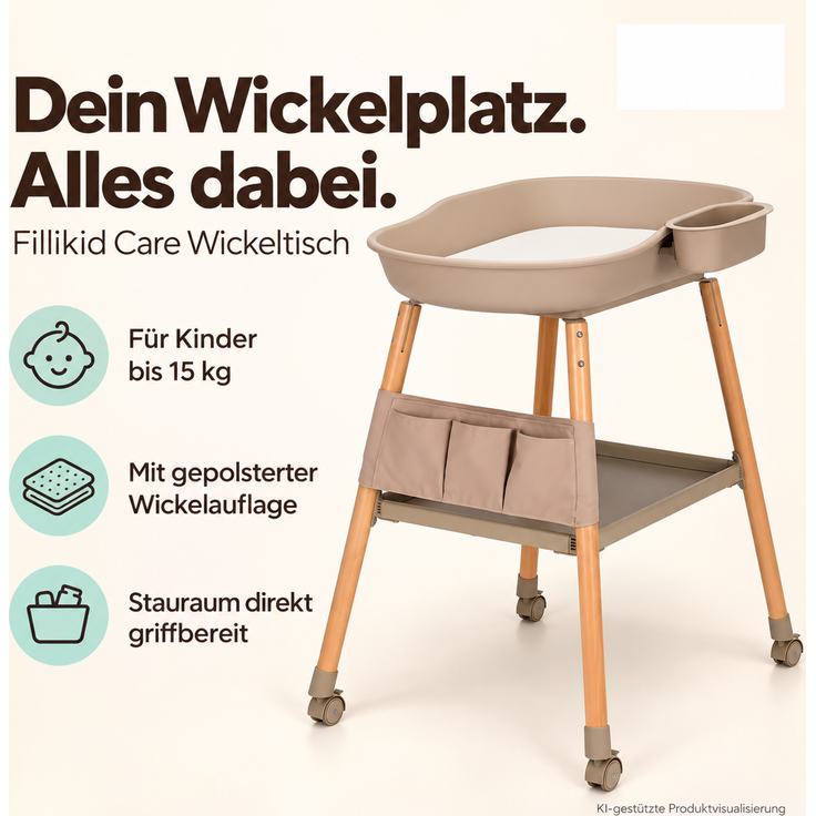 Fillikid Wickeltisch Care Exklusiv – Bild 2