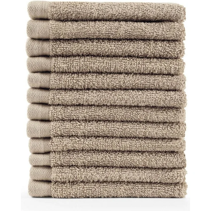 Blumtal Gästehandtücher 30x30cm - weich und saugstark, Frottee (12-St), 12er und 24er Set, 100% Baumwolle – Bild 1