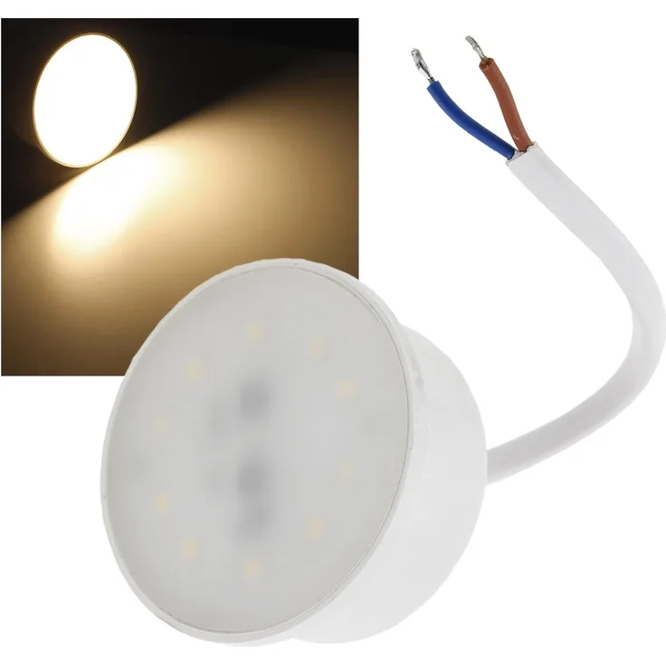 LED-Modul "Piatto W3" warmweiß120°, 2900K, 230V, 3W, 240lm, 50x24mm