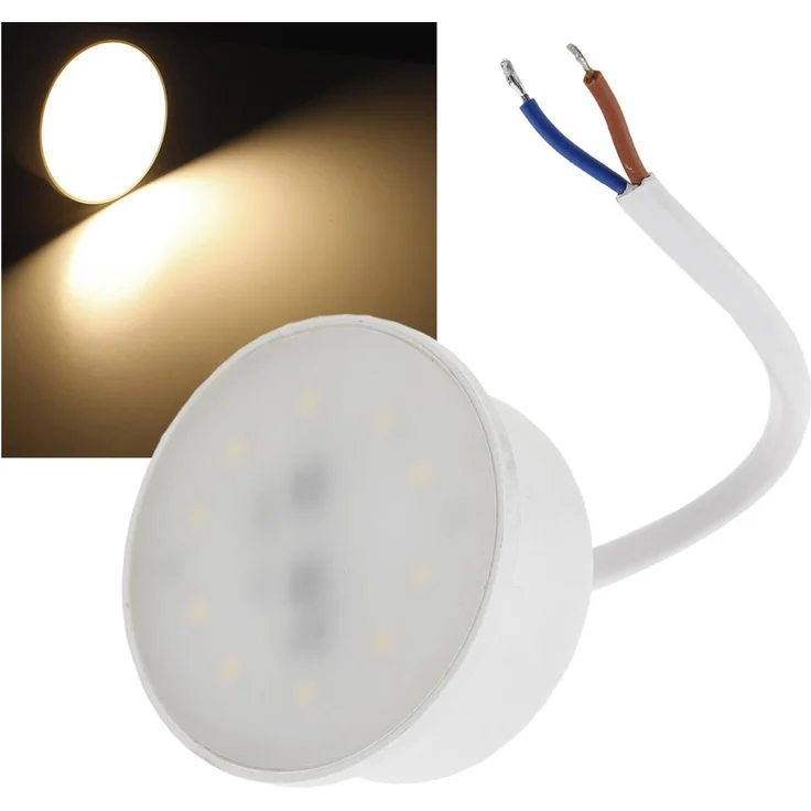 LED-Modul "Piatto W3" warmweiß120°, 2900K, 230V, 3W, 240lm, 50x24mm – Bild 1