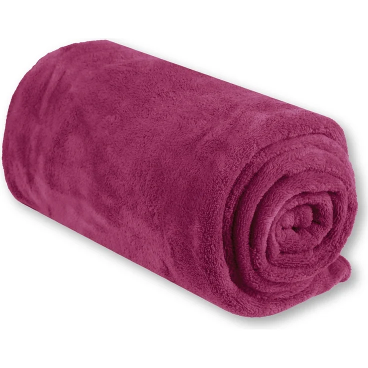 Kuscheldecke supersofte Tagesdecke vielseitig verwendbare Microfaser-Decke, flauschig und anschmiegsam in vielen verschiedenen modischen Farben erhältlich (altrose - pflaume / 210x280 cm) – Bild 7