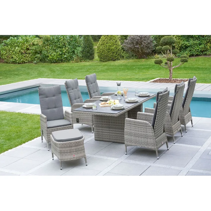 LC Garden »Roma« Gartenstuhl natur Positionsstuhl