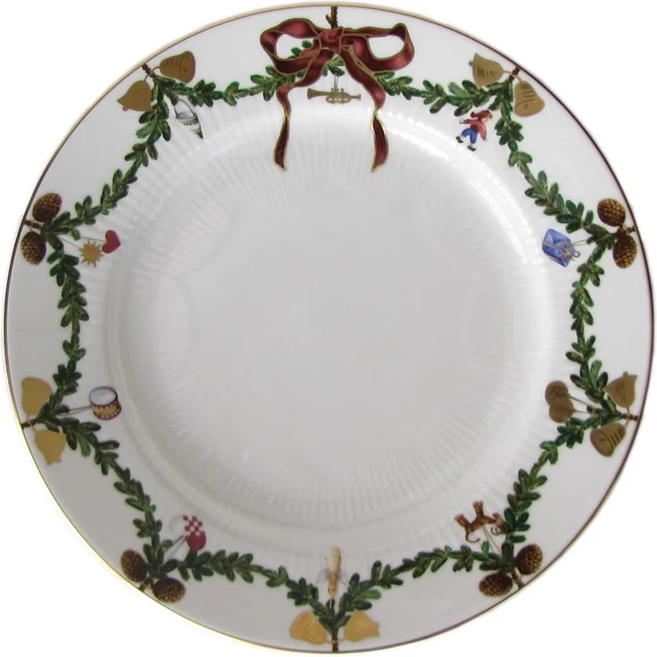 Royal Copenhagen Starfluted Christmas Teller flach 22 cm – Bild 1