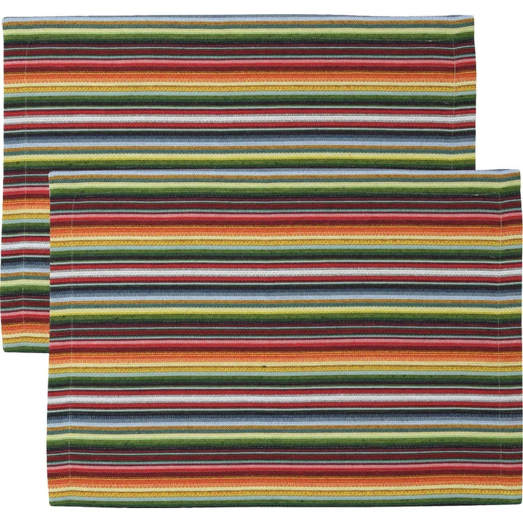 sander table + home Platzset Tischset "Strip" 2er-Pack, Streifen – Bild 1